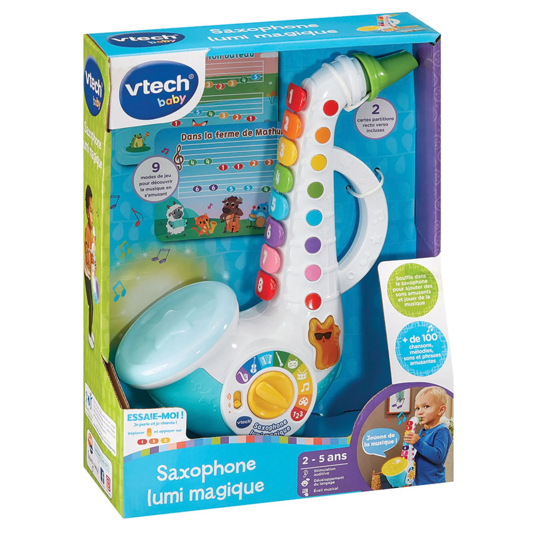 Saxophone lumi magique