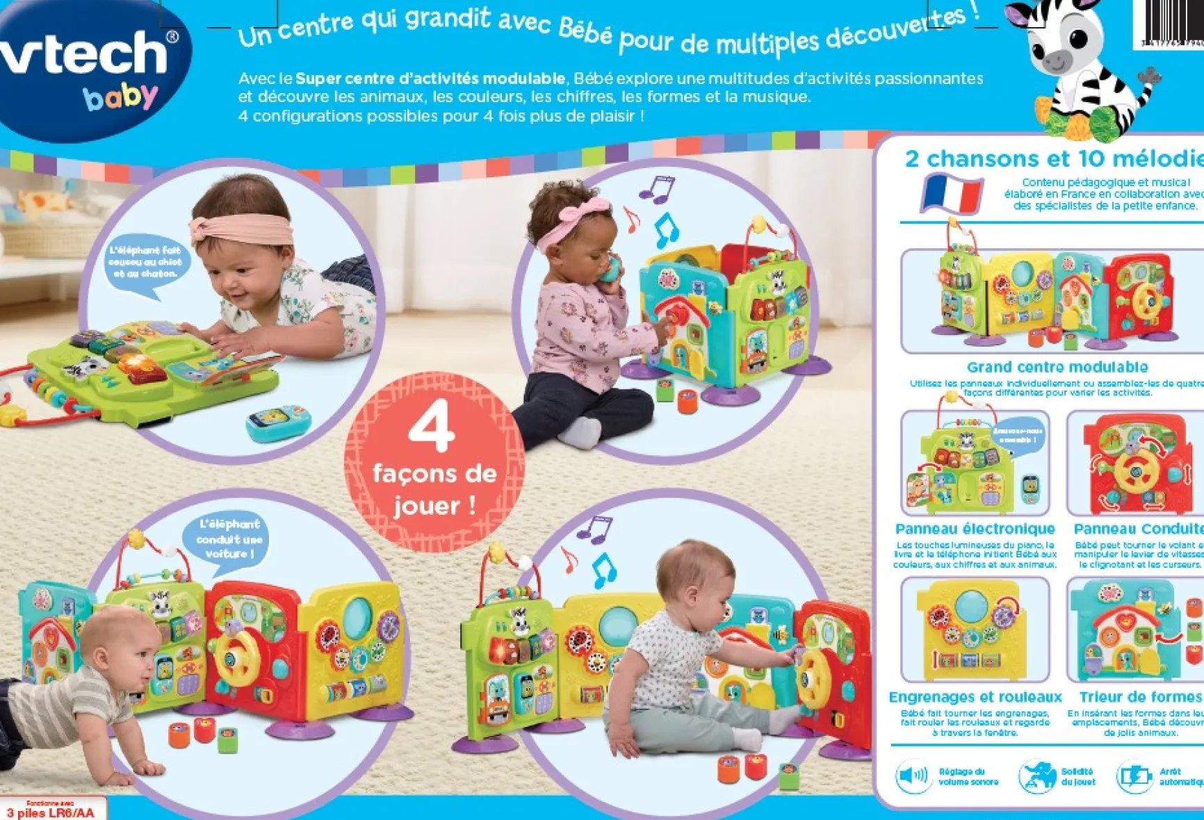 Super centre d'activités modulable