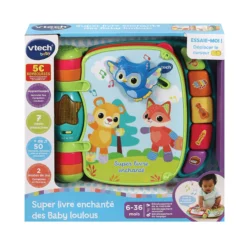 Super livre enchanté des Baby loulous bleu - livre interactif