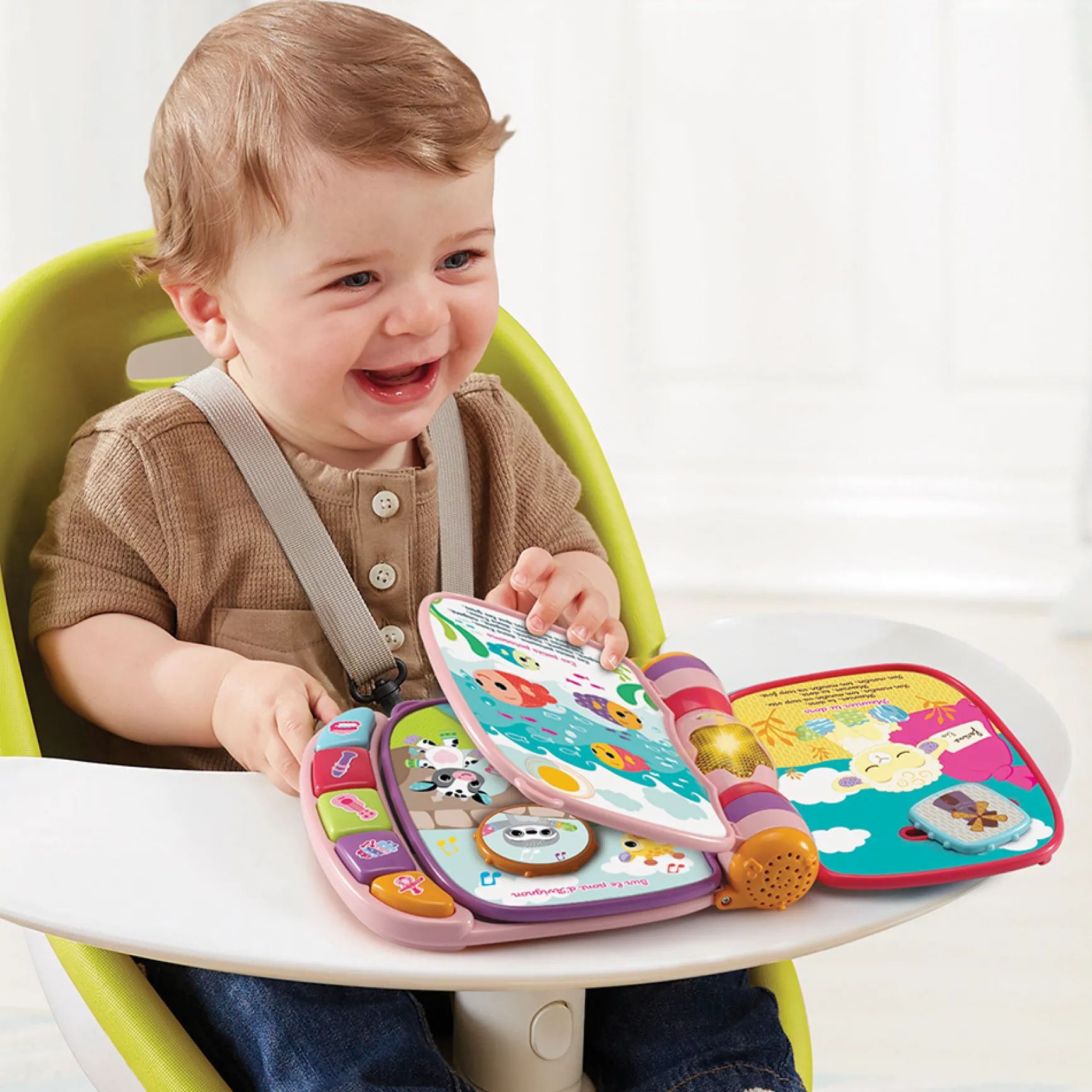 Super livre enchanté des Baby loulous rose