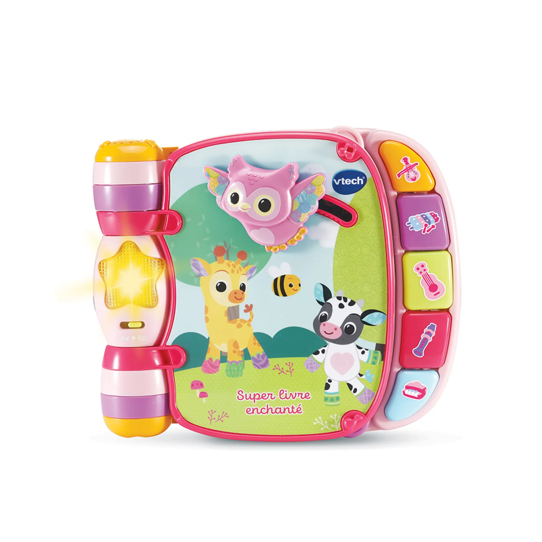 Super livre enchanté des Baby loulous rose
