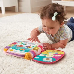 Super livre enchanté des Baby loulous rose