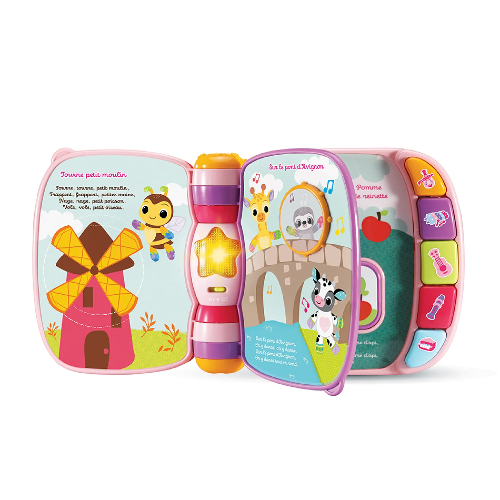 Super livre enchanté des Baby loulous rose