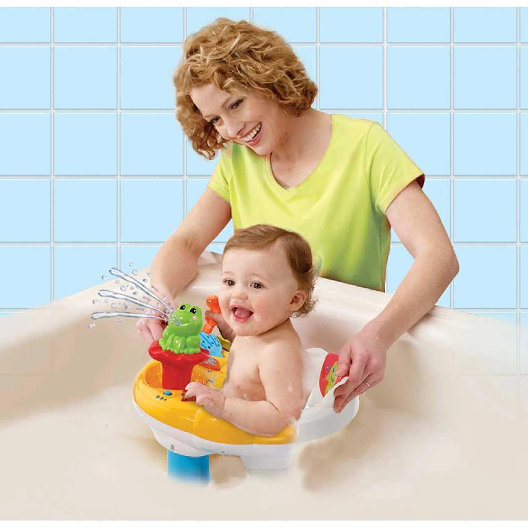 Super siège de bain interactif 2 en 1