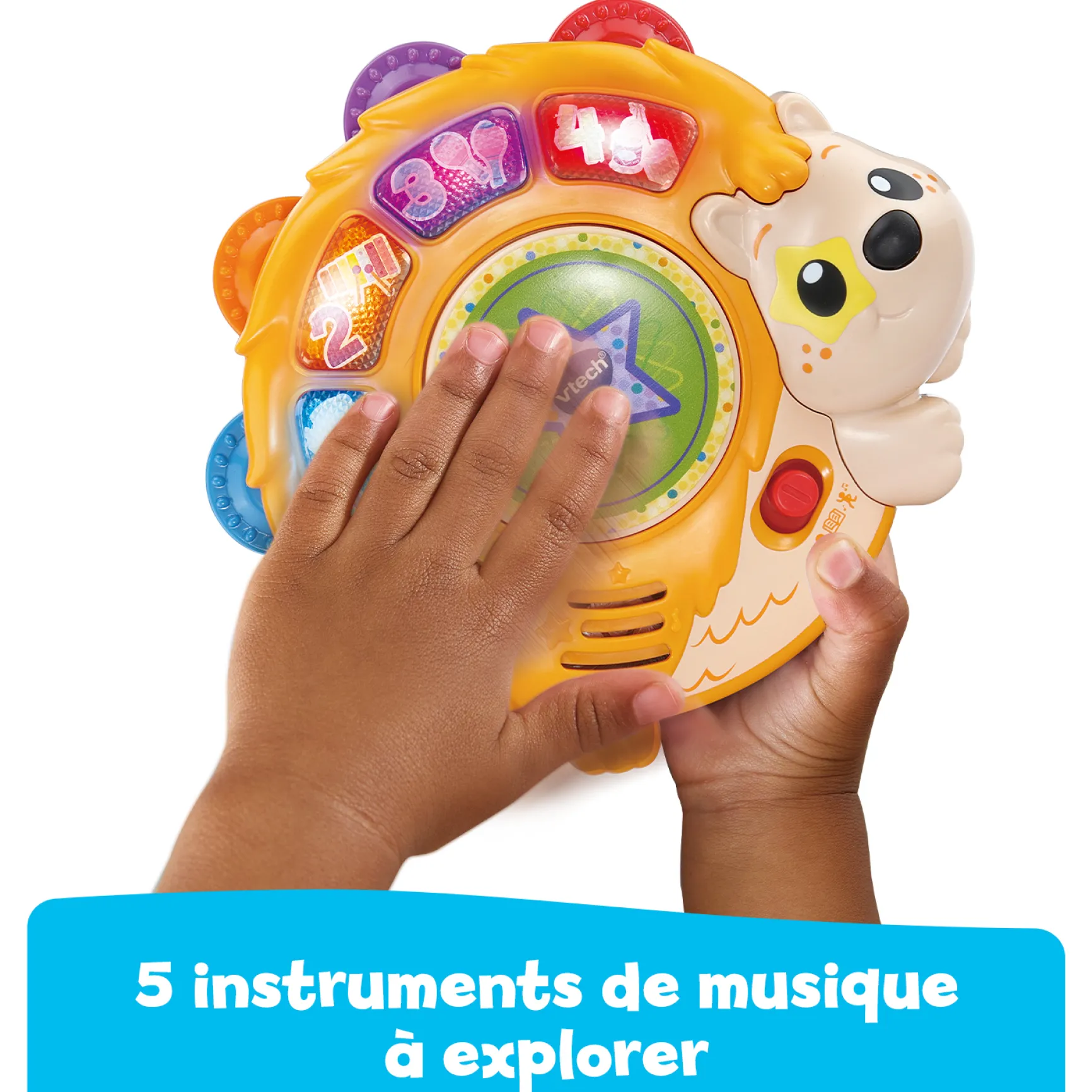 Super tambourin lumi magique