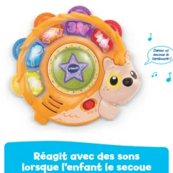 Super tambourin lumi magique