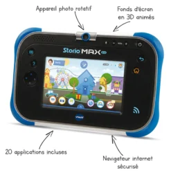 Tablette enfant STORIO MAX 2.0 5' bleue