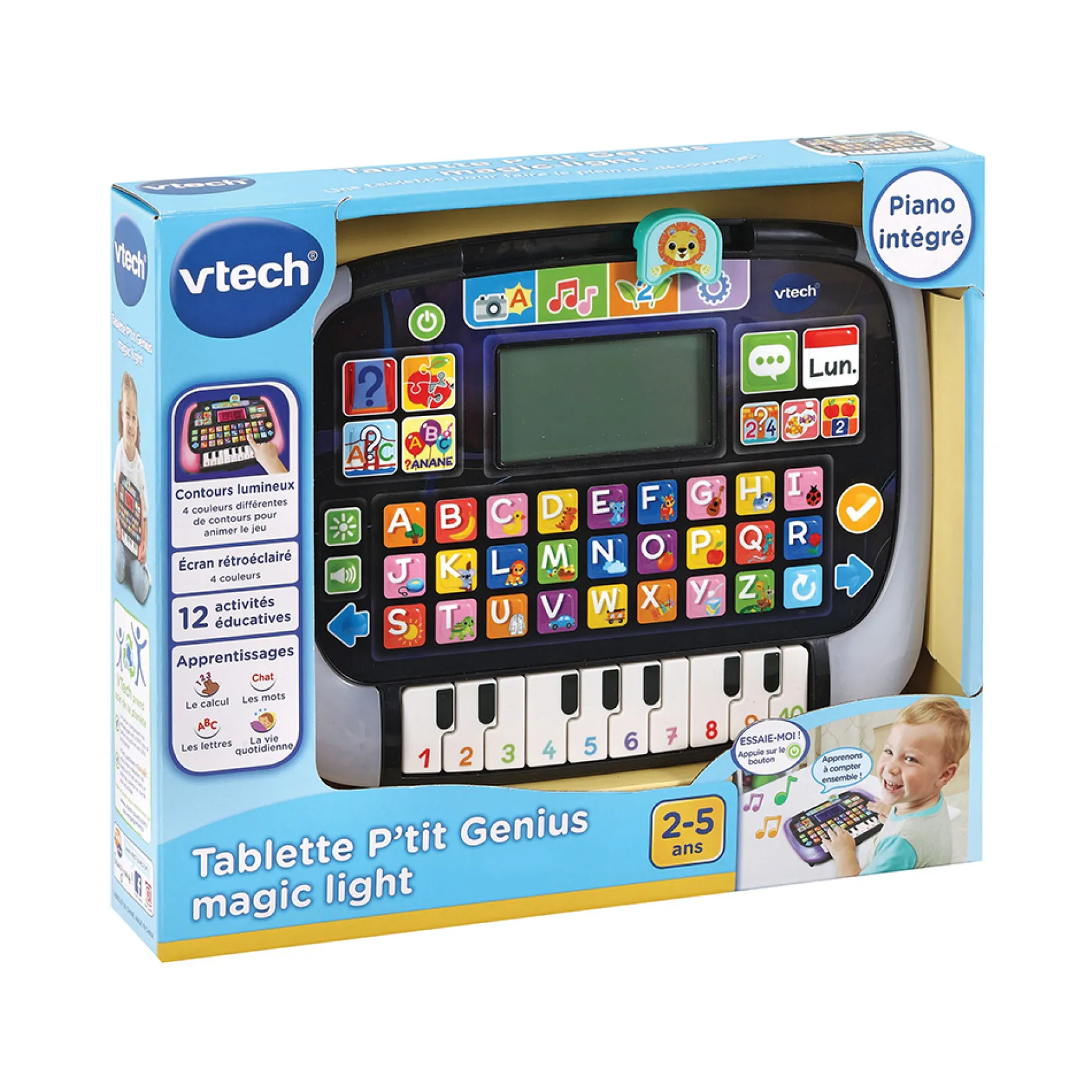 Tablette P'tit Genius magic light - tablette pour enfant