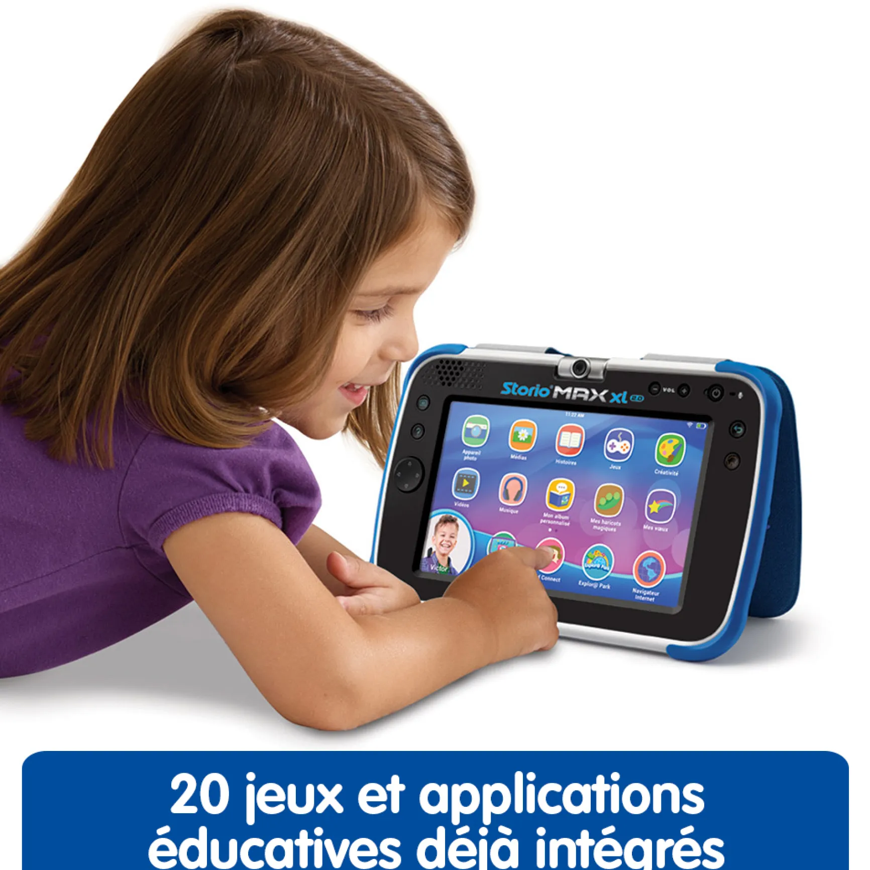 Tablette STORIO MAX XL 2.0 bleue