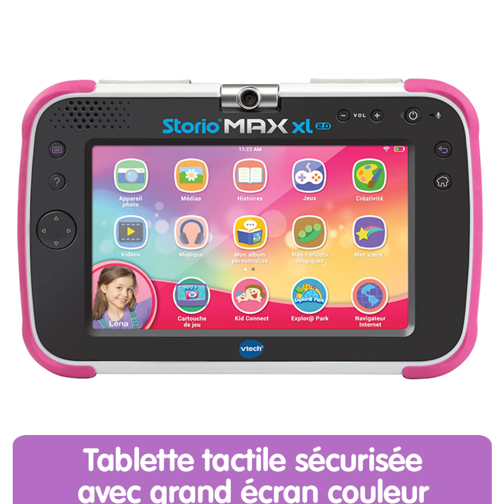 Tablette STORIO MAX XL 2.0 rose