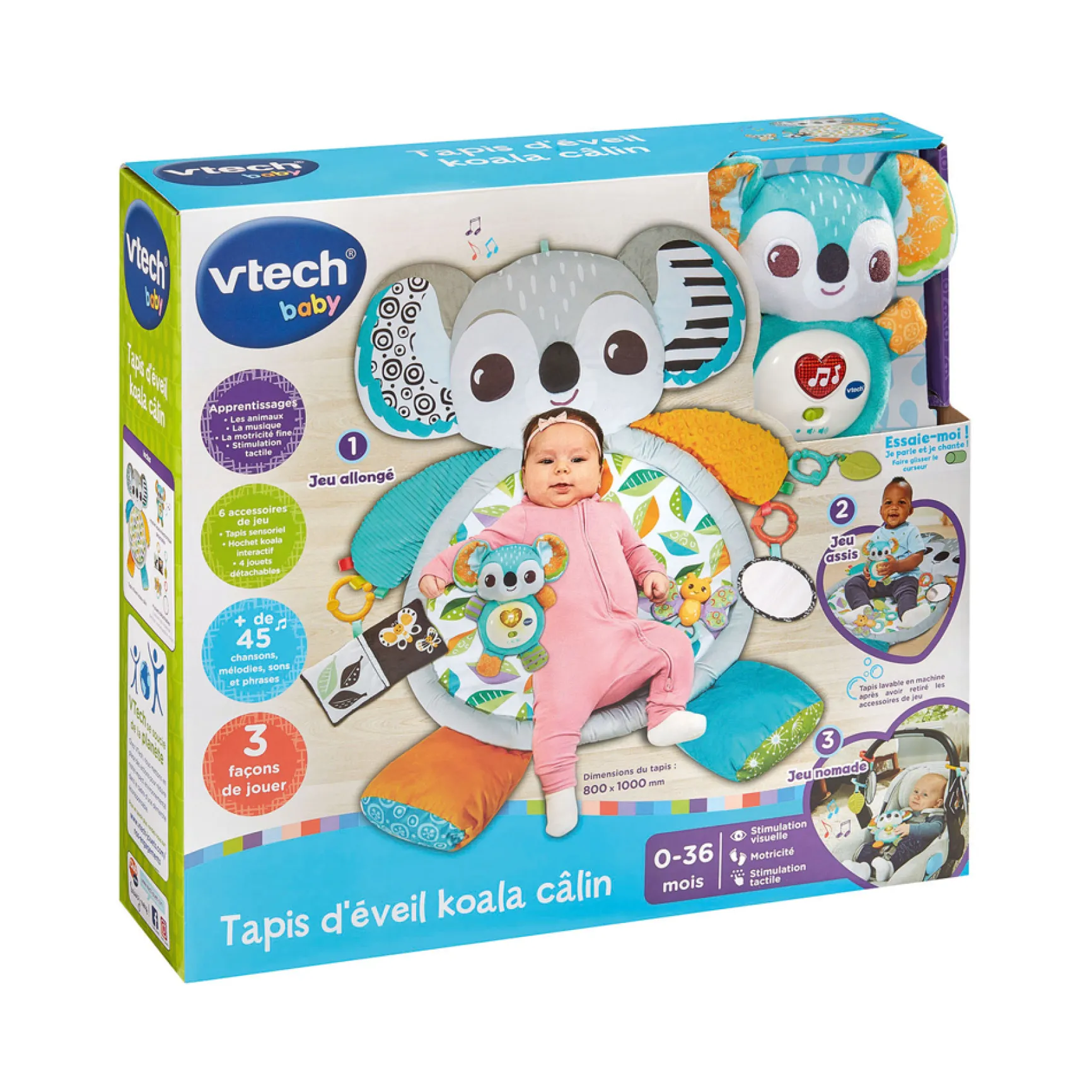 Tapis d'éveil koala câlin