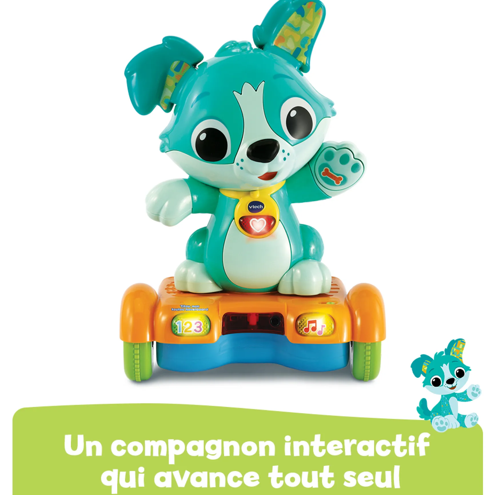 Titou, mon toutou hoverboard- P'tits loulous