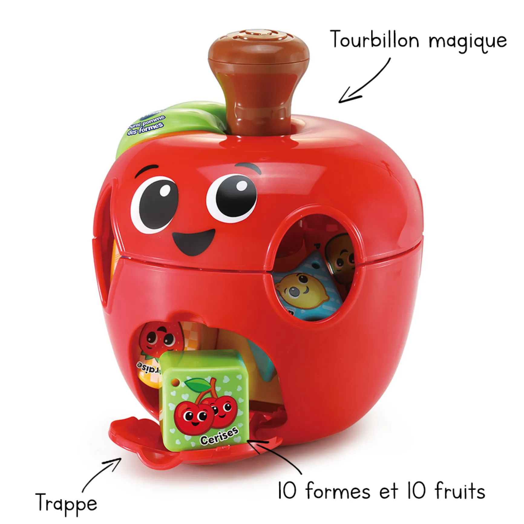 Tourni pomme des formes