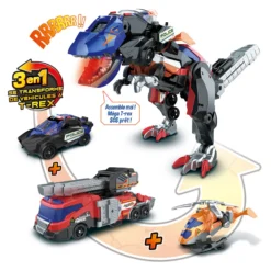 Trio, le méga T-Rex SOS 3 en 1