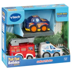 Tut Tut Bolides Série Pro - Coffret Trio